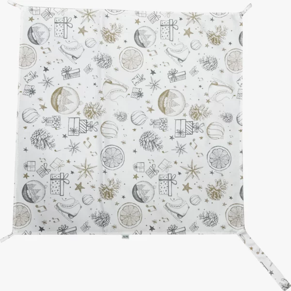 paplātes soma Cotton Bag for Tray Festive Fun Ziemassvetku prieki